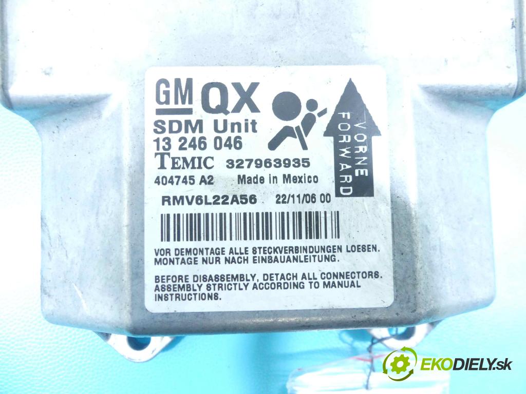 Opel Zafira B 2005-2011 1.9 cdti 120 HP manual 88 kW 1910 cm3 5- modul riadiaca jednotka 13246046 (Ostatné)