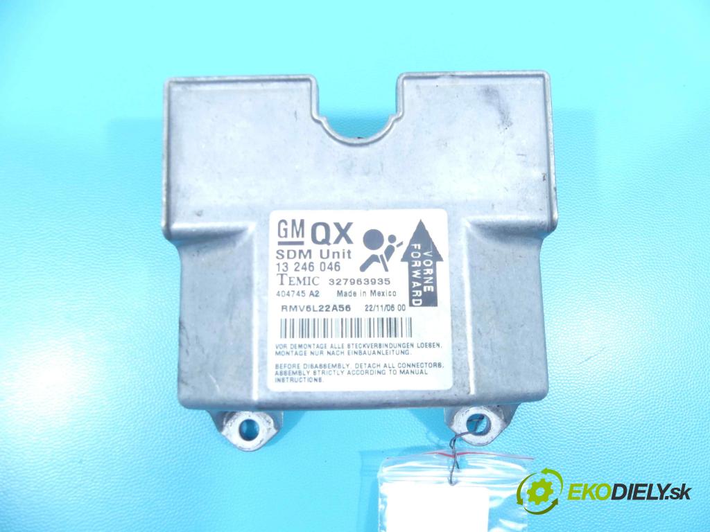 Opel Zafira B 2005-2011 1.9 cdti 120 HP manual 88 kW 1910 cm3 5- modul riadiaca jednotka 13246046 (Ostatné)