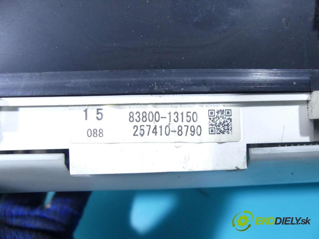 Toyota Corolla Verso I 2001-2004 2.0 D4D 90 HP manual 66 kW 1995 cm3 5- prístrojovka/ budíky 83800-13150 (Prístrojové dosky, displeje)