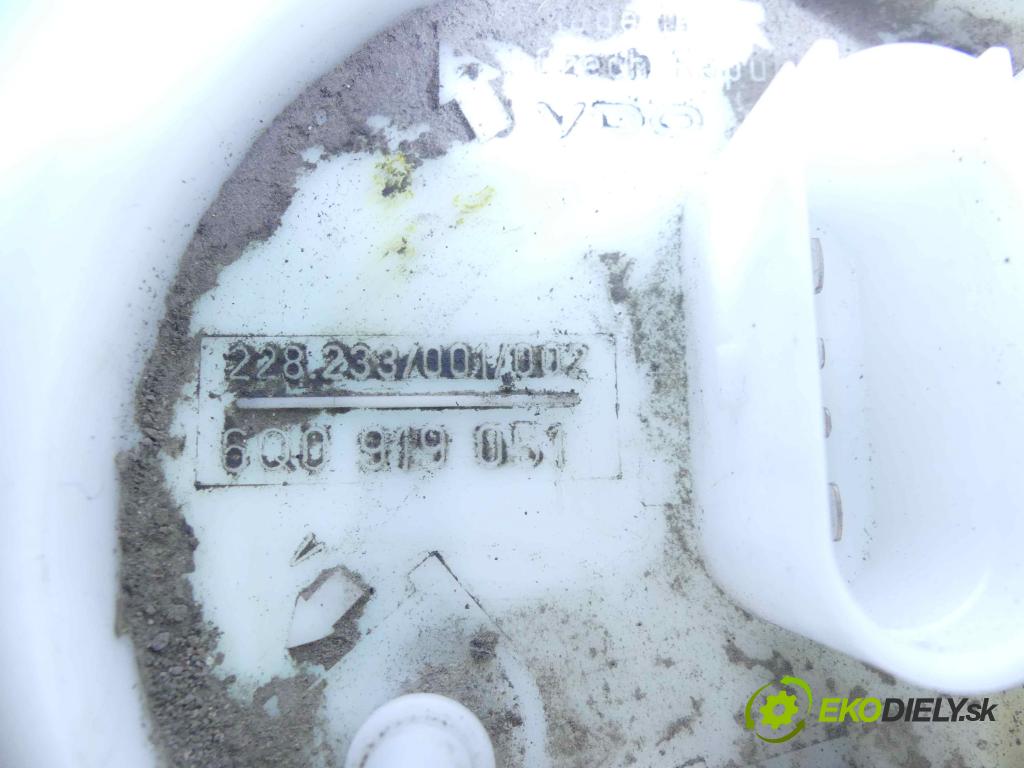 Skoda Fabia I 1999-2007 1.4 mpi 60 hp manual 44 kW 1397 cm3 5- čerpadlo paliva 6Q0919051