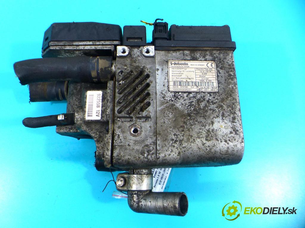 Mercedes A W168 1997-2004 1.7 cdi 90 hp manual 66 kW 1689 cm3 5- Webasto 1685000698 (Webasto ohřívače)