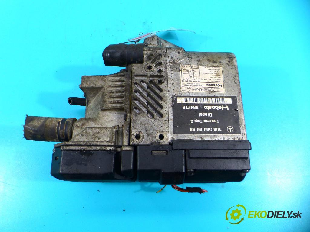 Mercedes A W168 1997-2004 1.7 cdi 90 hp manual 66 kW 1689 cm3 5- Webasto 1685000698 (Webasto ohřívače)