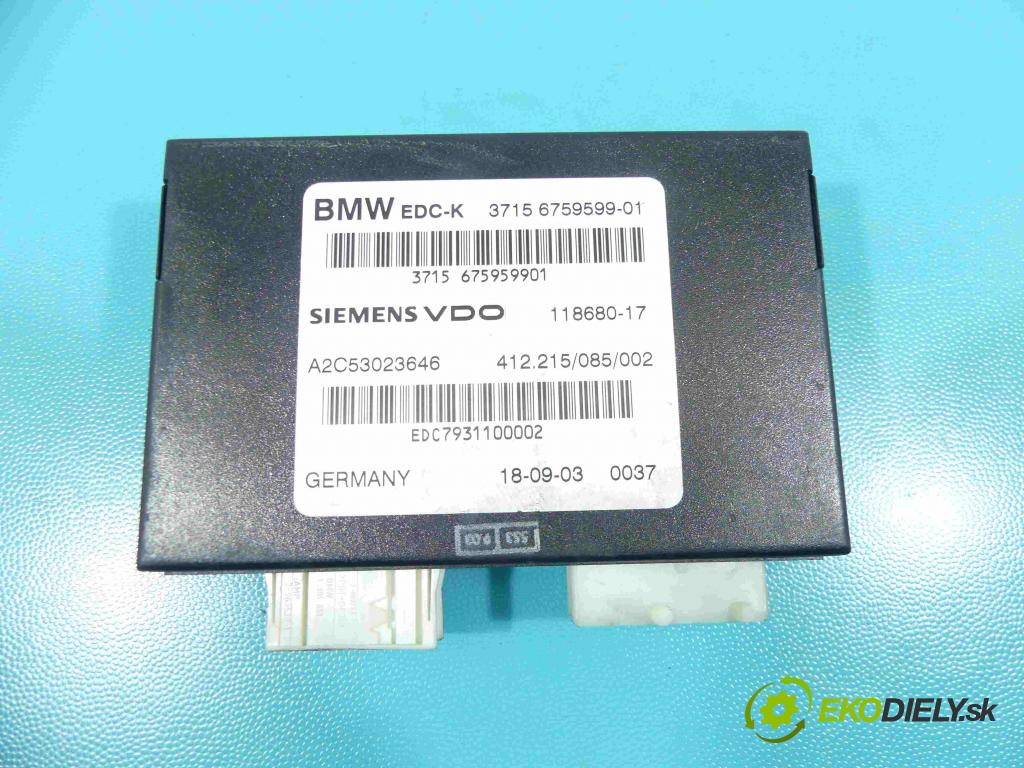 Bmw 7 e65 2001-2008 4.4 V8 (N62B44): 333KM: automatic 245 kW 4398 cm3 4- modul riadiaca jednotka 6759599 (Ostatné)