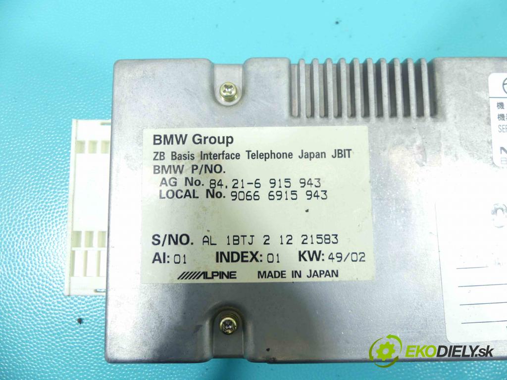 Bmw 7 e65 2001-2008 4.4 V8 (N62B44): 333KM: automatic 245 kW 4398 cm3 4- modul riadiaca jednotka 6915943 (Ostatné)