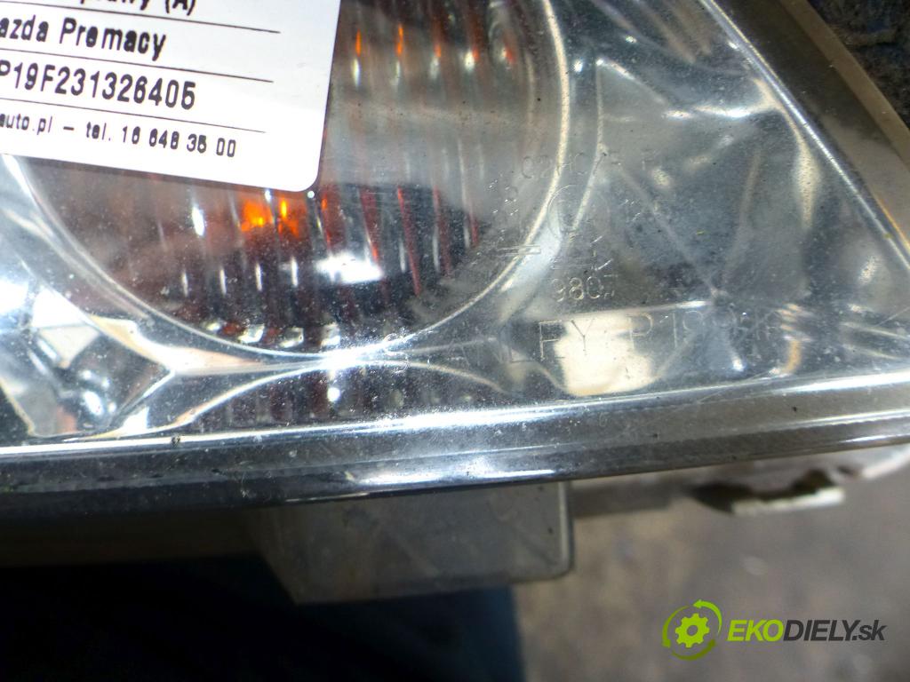 Mazda Premacy 1.8 16v 101 HP manual 74 kW 1840 cm3 5- Reflektor: pravý  (Pravé)