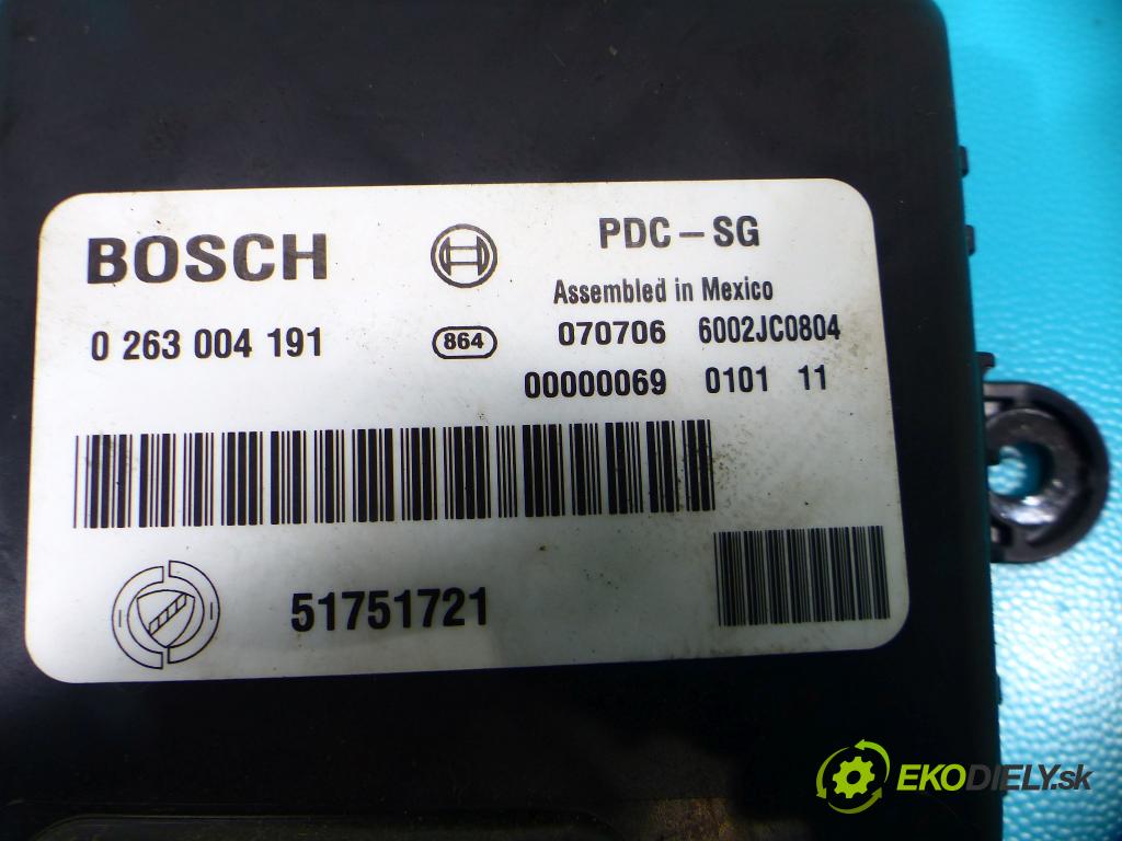 Fiat Linea 1.4 TB 120 HP manual 88 kW 1368 cm3 4- modul riadiaca jednotka 0263004191 (Ostatné)