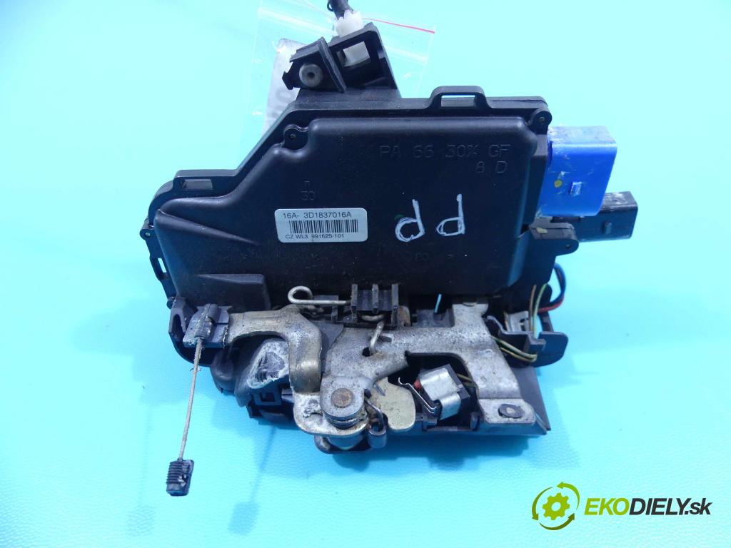 Vw Touareg 2002-2010 5.0 TDI 313 hp automatic 230 kW 4921 cm3 5- zámek přední pravý 3D1837016A