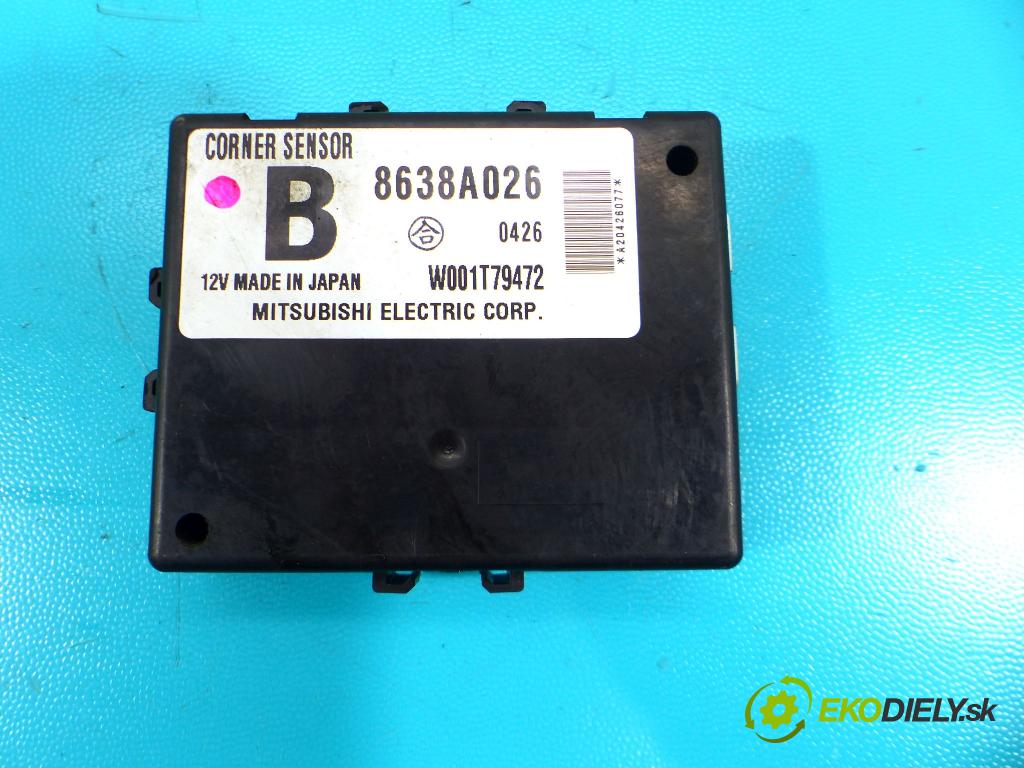 Mitsubishi Outlander II 2006-2013 2.0 DI-D 140 HP manual 103 kW 1968 cm3 5- modul riadiaca jednotka 8638A026 (Ostatné)