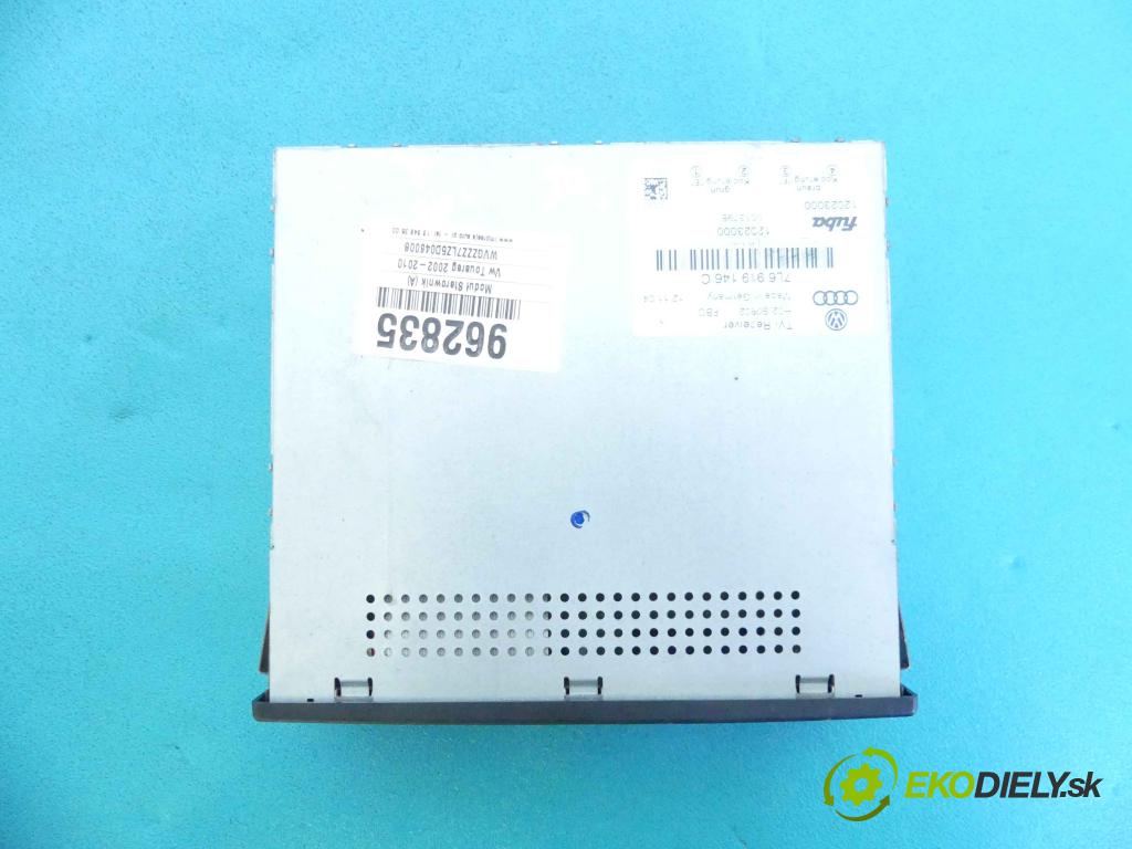 Vw Touareg 2002-2010 5.0 TDI 313 HP automatic 230 kW 4921 cm3 5- modul riadiaca jednotka 7L6919146C (Ostatné)