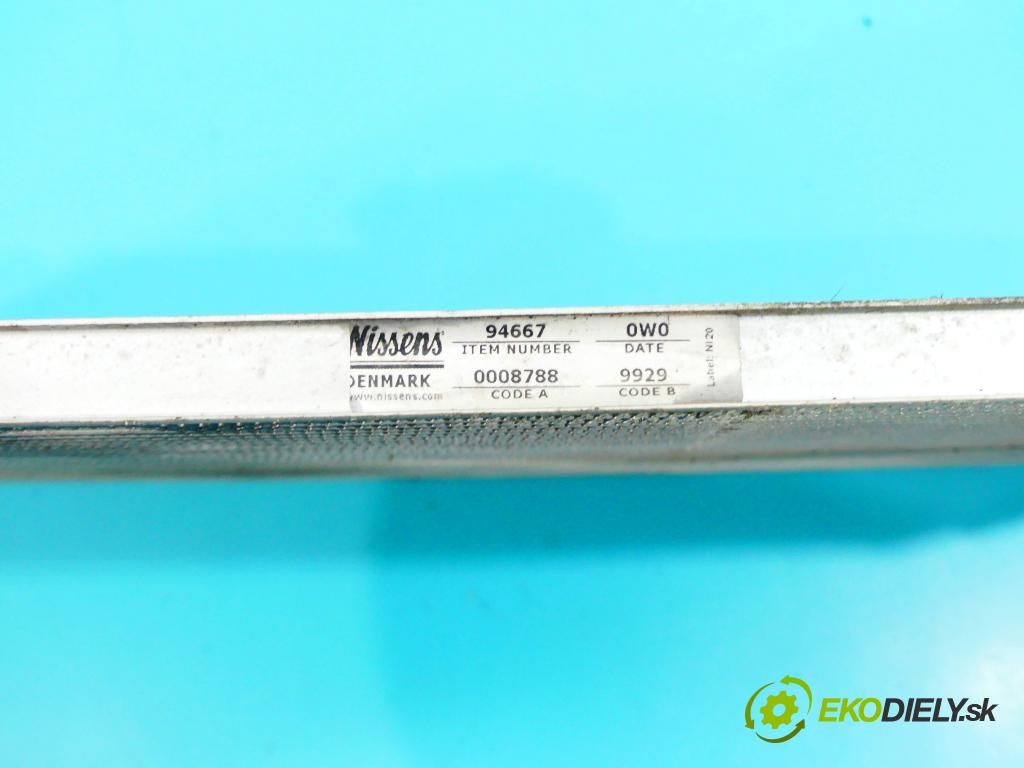 Vw Touareg 2002-2010 5.0 TDI 313 HP automatic 230 kW 4921 cm3 5- chladič klimatizácie  (Chladiče klimatizácie)