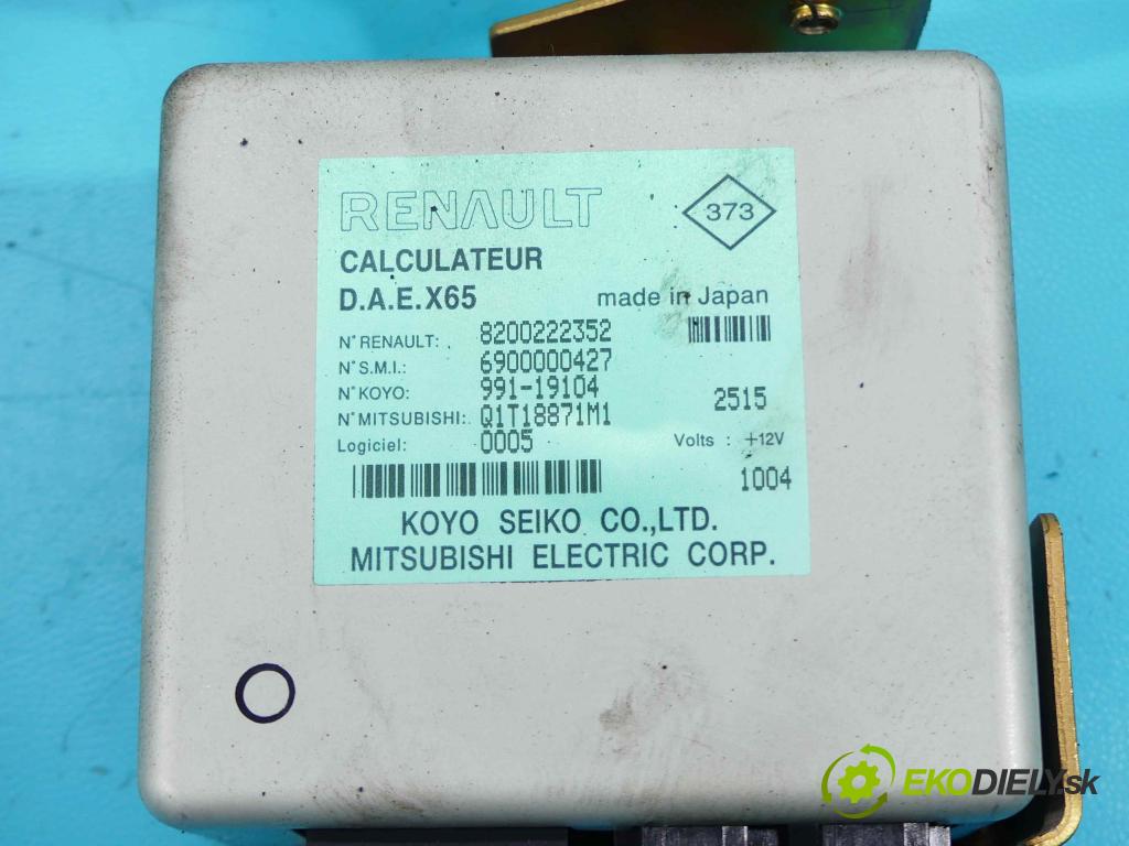 Renault Clio II 1998-2012 1.5 dci 65 HP manual 48 kW 1461 cm3 3- modul riadiaca jednotka 8200222352 (Ostatné)