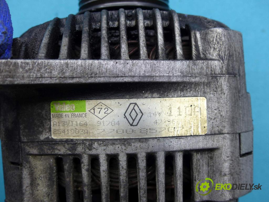 Renault Espace III 1997-2003 2.0 8v 114 HP manual 84 kW 1998 cm3 5- Alternator 7700857073 (Alternátory)