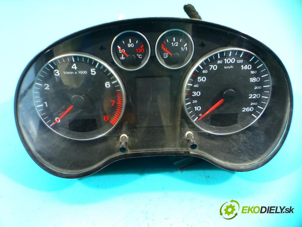 Audi A3 8P 2003-2012 1.6 102 HP manual 75 kW 1595 cm3 3- prístrojovka/ budíky 8P0920901B (Prístrojové dosky, displeje)