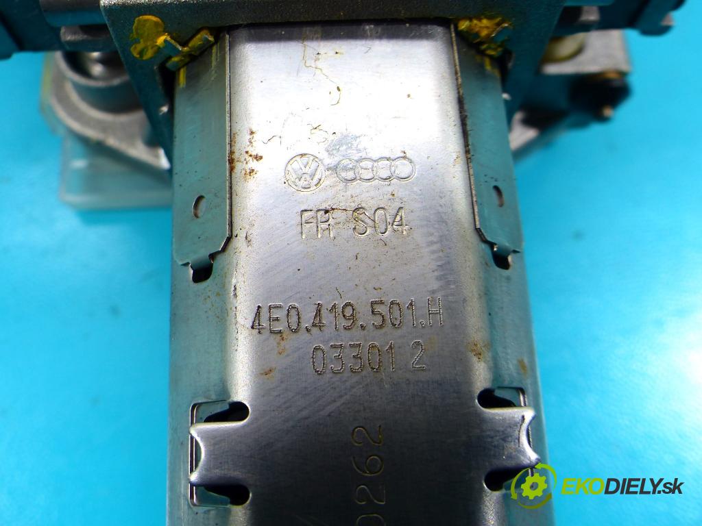 Audi A8 D3 2002-2009 4.0 TDI 275 HP automatic 202 kW 3936 cm3 4- Sloupec: volant 4E0419501H (Tyče riadenia (volantu))