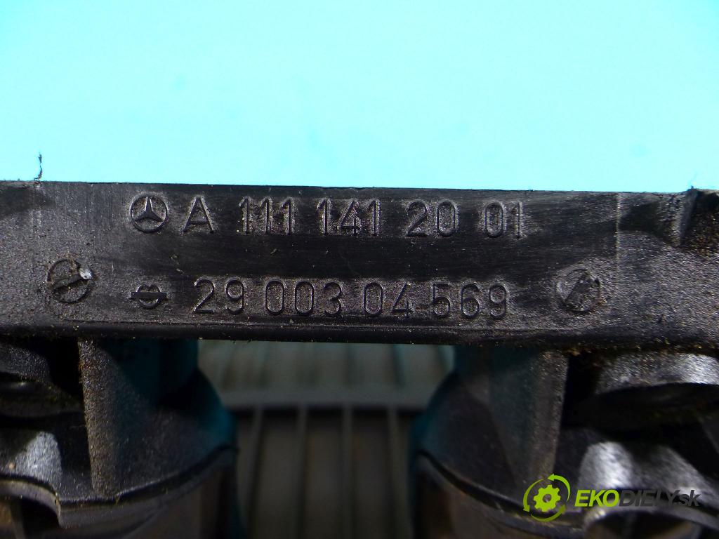 Mercedes CLK W208 1997-2003 2.0 kompresor 163 HP manual 120 kW 1998 cm3 2- zvod nasávací A1111412001 (Sacie potrubia)