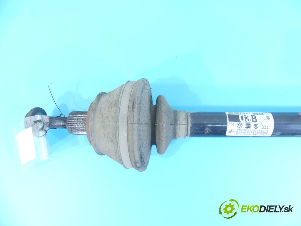 Audi A8 D3 2002-2009 4.0 TDI 275 HP automatic 202 kW 3936 cm3 4- poloos pravé 4E0501203B (Poloosy)