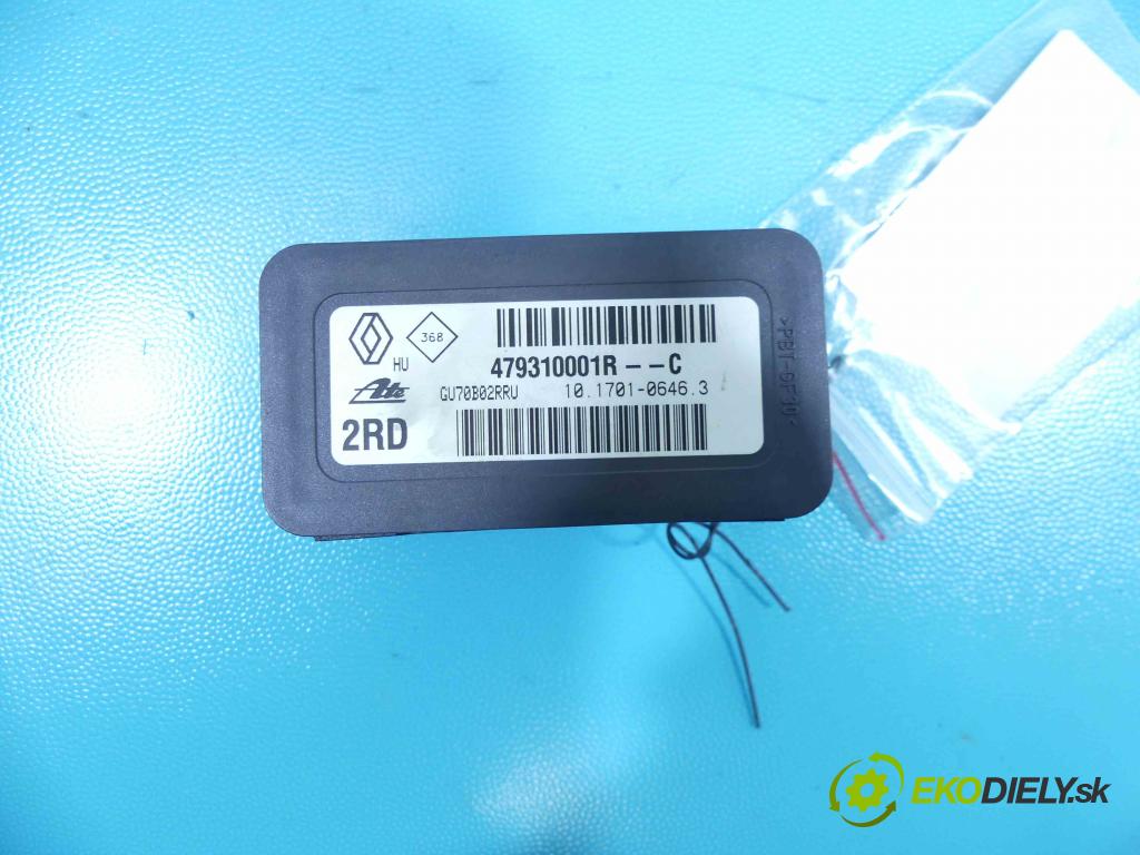 Renault Fluence 1.5 dci 106 hp manual 78 kW 1461 cm3 4- snímač ESP 479310001R