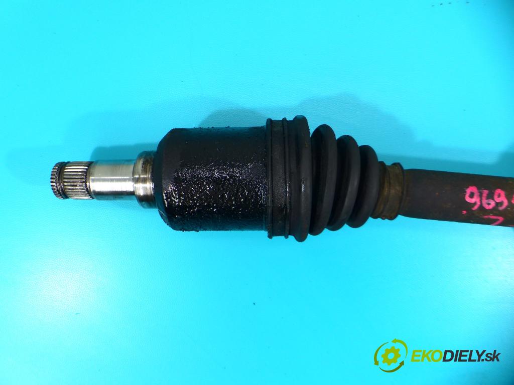 Smart Fortwo 1998-2007 0.8 cdi 41 HP automatic 30 kW 799 cm3 3- poloos ľavé  (Poloosy)