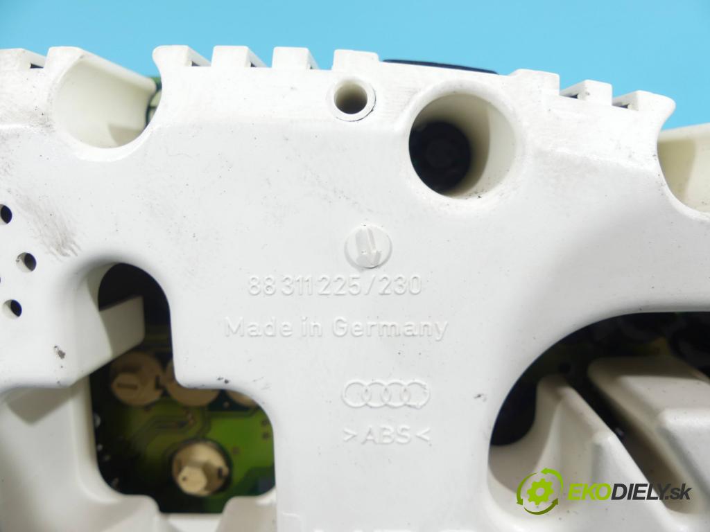 Audi A4 B5 1994-2001 1.6 101 HP manual 74 kW 1595 cm3 4- prístrojovka/ budíky 88311225/230 (Prístrojové dosky, displeje)