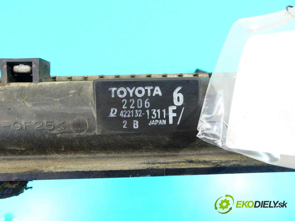 Toyota Celica T23 1999-2005 1.8 vvti 143 HP manual 105 kW 1794 cm3 3- chladič 422132-1311 (Chladiče)