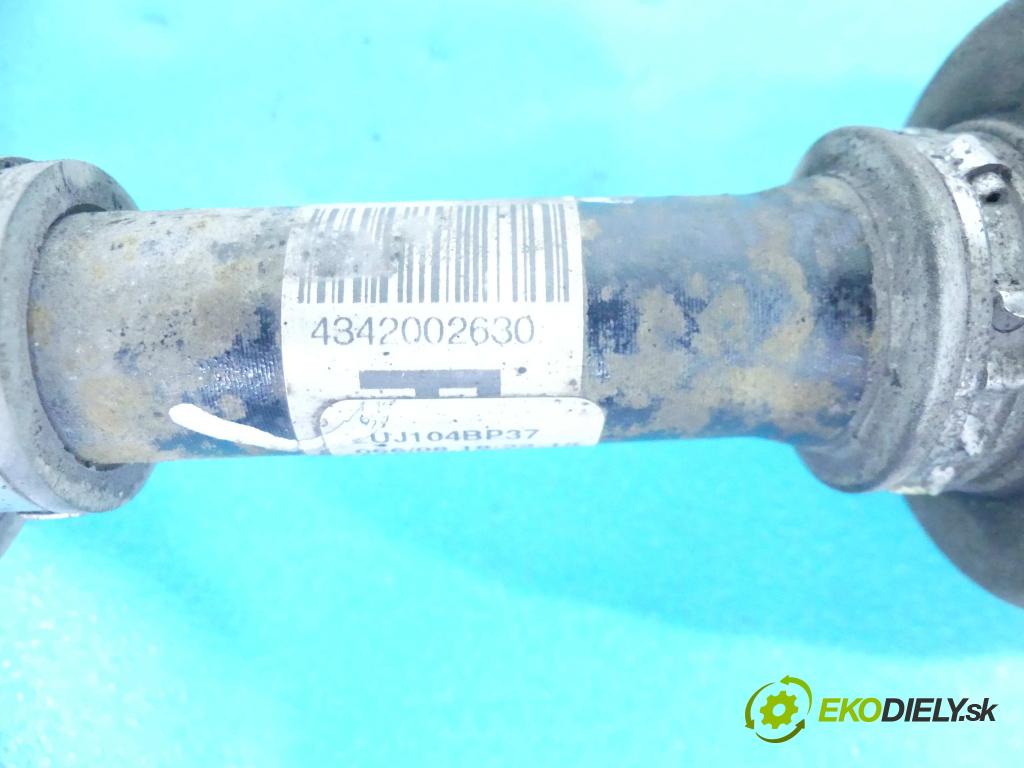 Toyota Corolla E15 2007-2014 2.0 D4D 126 HP manual 93 kW 1998 cm3 4- poloos ľavé 4342002630 (Poloosy)