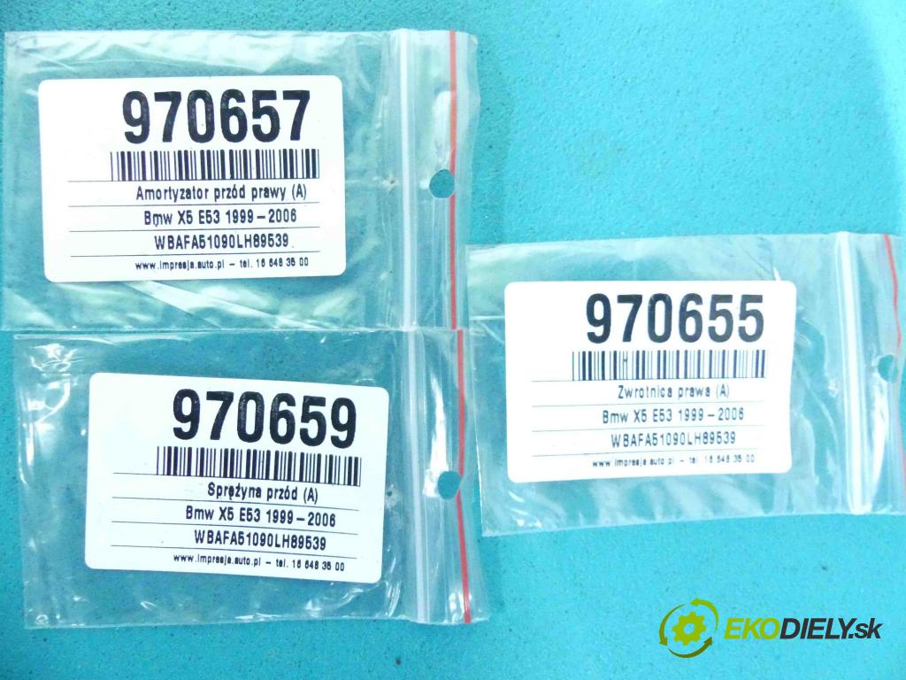Bmw X5 E53 1999-2006 3.0 R6 231 HP manual 170 kW 2979 cm3 5- tlmič predné pravý  (Ostatné)
