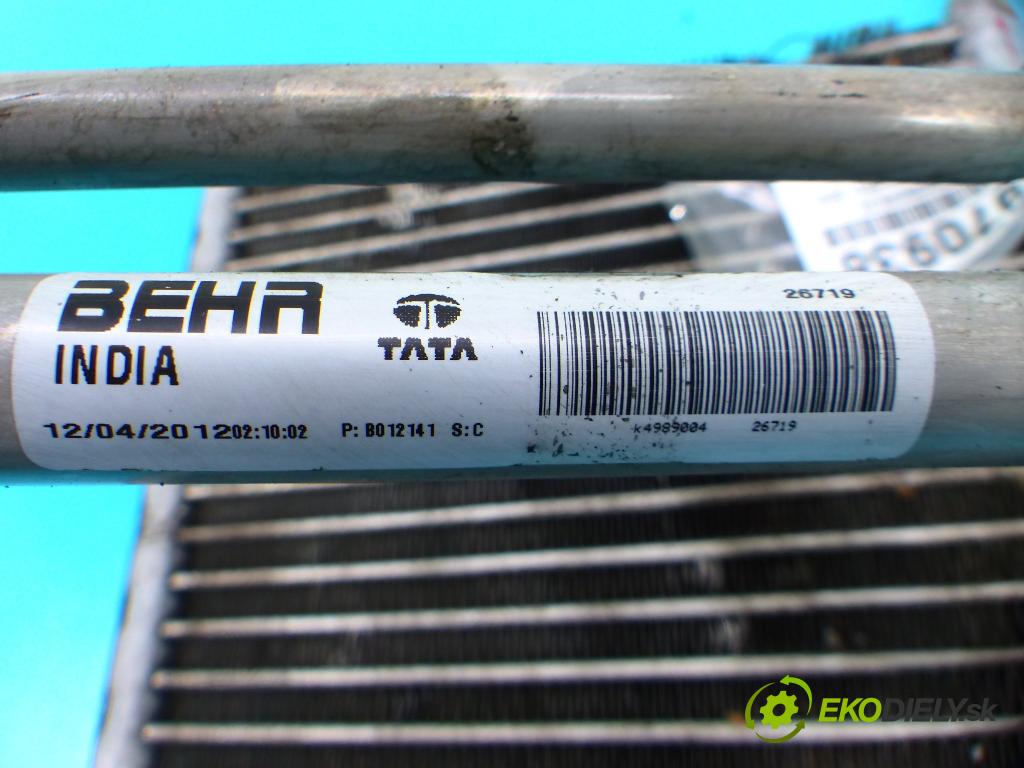 Tata Indica Vista 2010-2015 1.4b: 75 HP manual 55 kW 1368 cm3 5- radiator 26719 (Radiátory kúrenia)