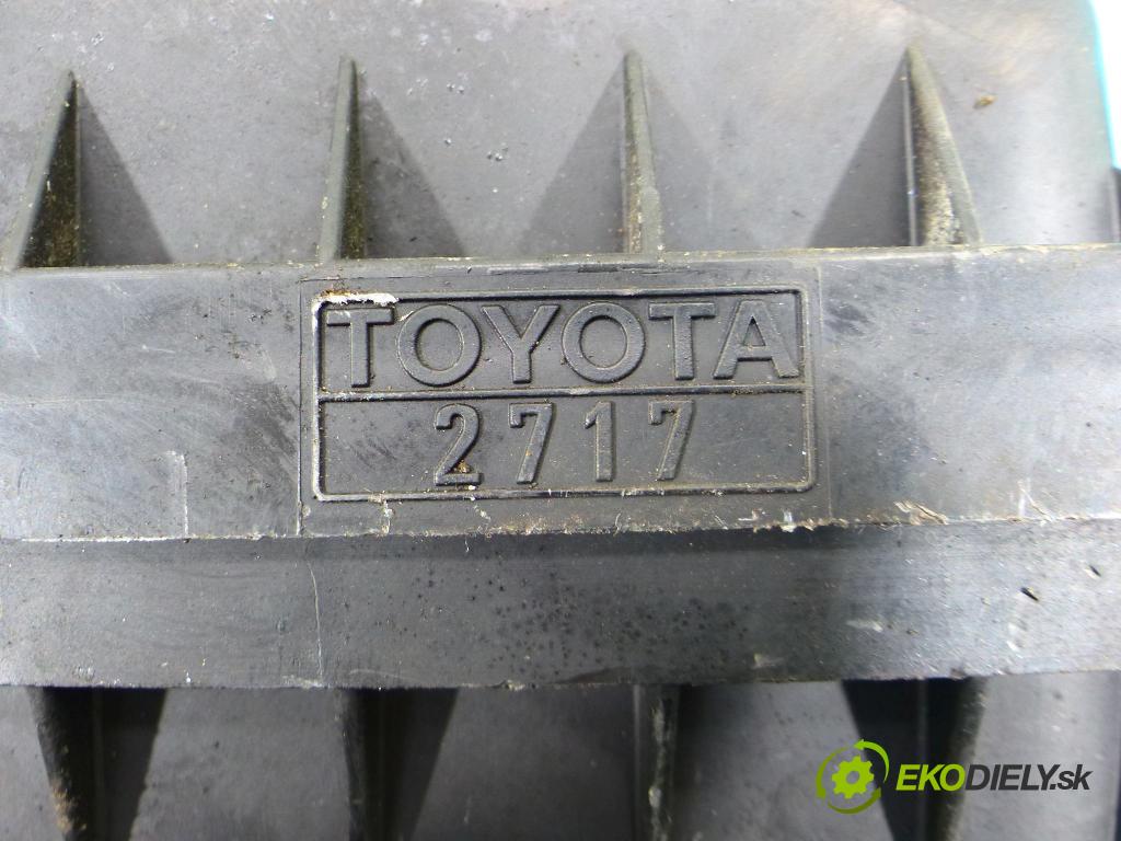 Toyota Corolla E12 2001-2009 2.0 d4d 90 hp manual 66 kW 1995 cm3 5- obal filtra vzduchu 100141-1610 (Kryty filtrů)