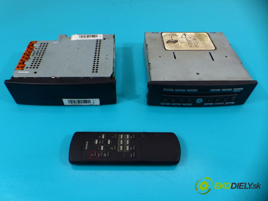 Renault Espace IV 2003-2014 2.0 dci 150 hp manual 110 kW 1995 cm3 5- Radio továrna: 8200205833