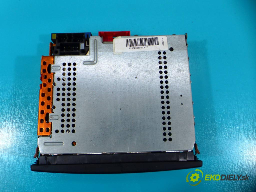 Renault Espace IV 2003-2014 2.0 dci 150 hp manual 110 kW 1995 cm3 5- Radio továrna: 8200205833