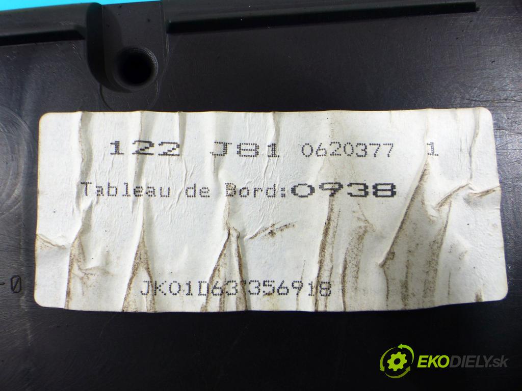 Renault Espace IV 2003-2014 2.0 dci 150 hp manual 110 kW 1995 cm3 5- Přístrojová deska 8200660938 (Přístrojové desky, displeje)