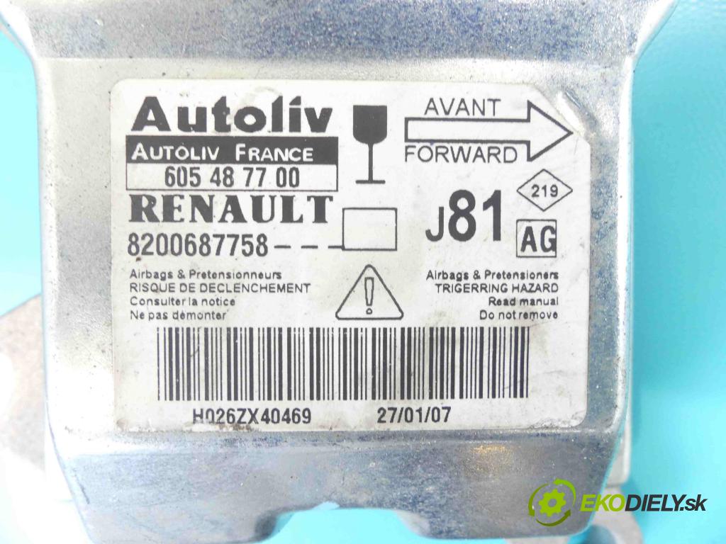 Renault Espace IV 2003-2014 2.0 dci 150 HP manual 110 kW 1995 cm3 5- airbag vzduchové