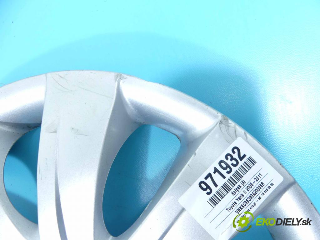 Toyota Yaris II 2005-2011 1.4 D4D 90 HP manual 66 kW 1364 cm3 5- puklica PZ443-B0663-00 (Puklice)