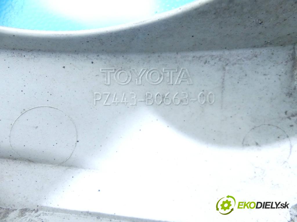 Toyota Yaris II 2005-2011 1.4 D4D 90 HP manual 66 kW 1364 cm3 5- puklica PZ443-B0663-00 (Puklice)