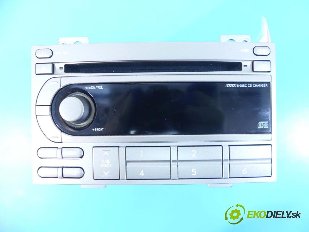 Subaru Forester II SG 2002-2008 2.0 boxer 158 HP automatic 116 kW 1994 cm3 5- Radio továreň: 86201SA200