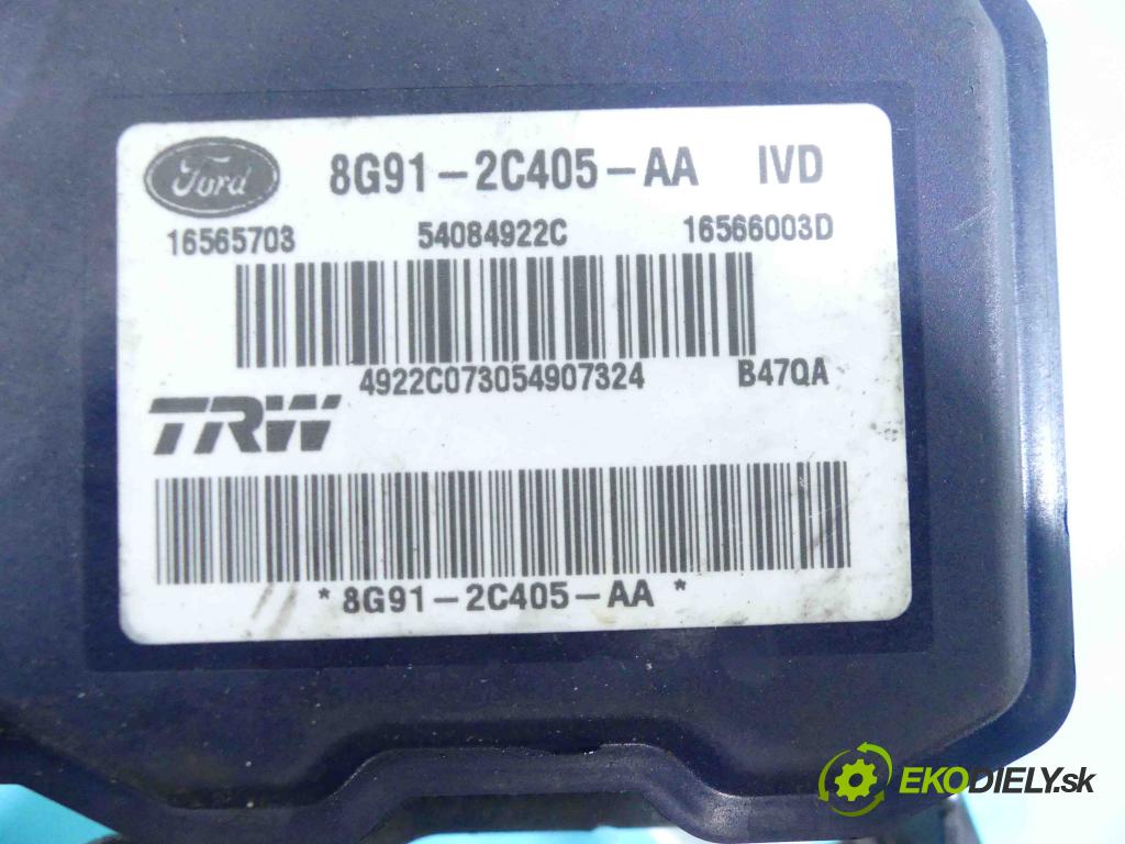 Ford Mondeo Mk4 2007-2014 2.0 16v 145 hp manual 107 kW 1999 cm3 5- čerpadlo abs 8G91-2C405-AA (Pumpy brzdové)