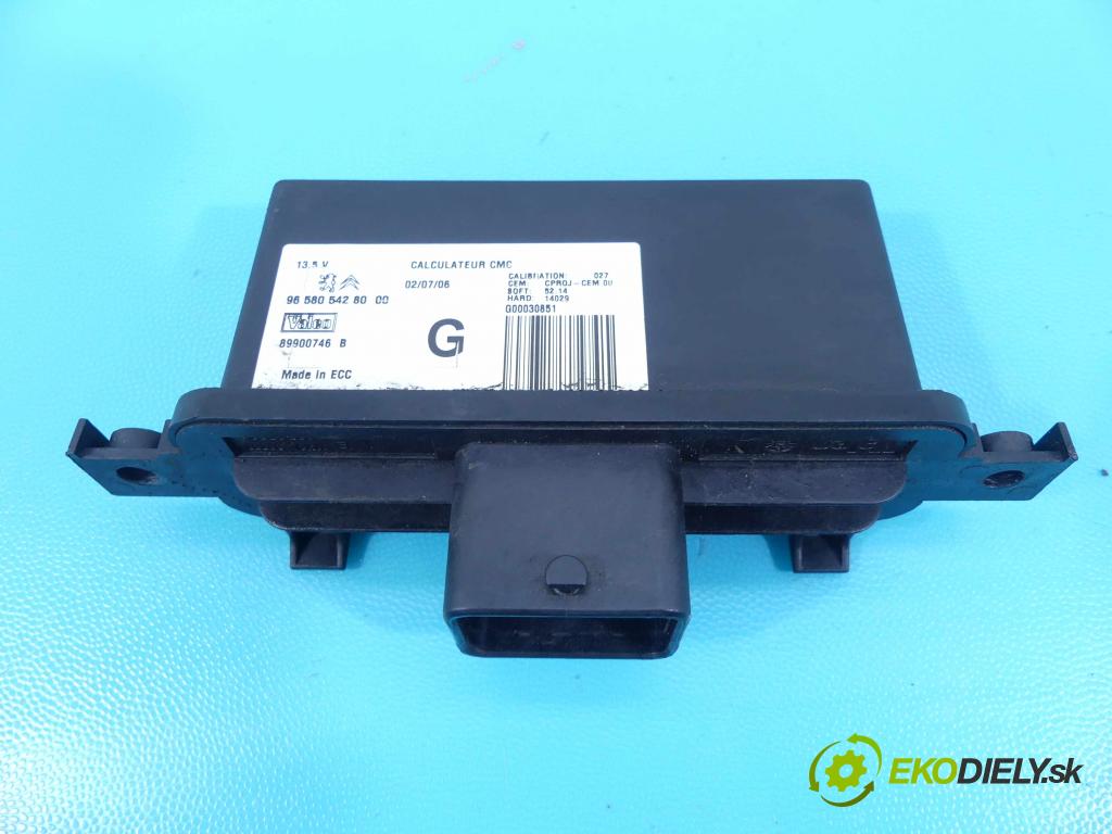 Citroen C5 2001-2008 2.0 hdi 136 HP automatic 100 kW 1997 cm3 5- modul riadiaca jednotka 9658054280 (Ostatné)