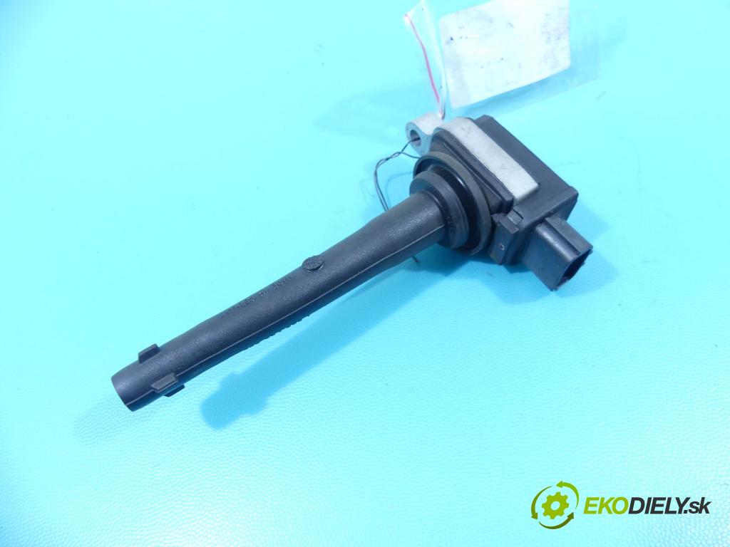 Nissan Note I 2006-2012 1.6 16v 110 HP manual 81 kW 1598 cm3 5- cievka zapaľovacia 0221604014 (Zapaľovacie cievky, moduly)