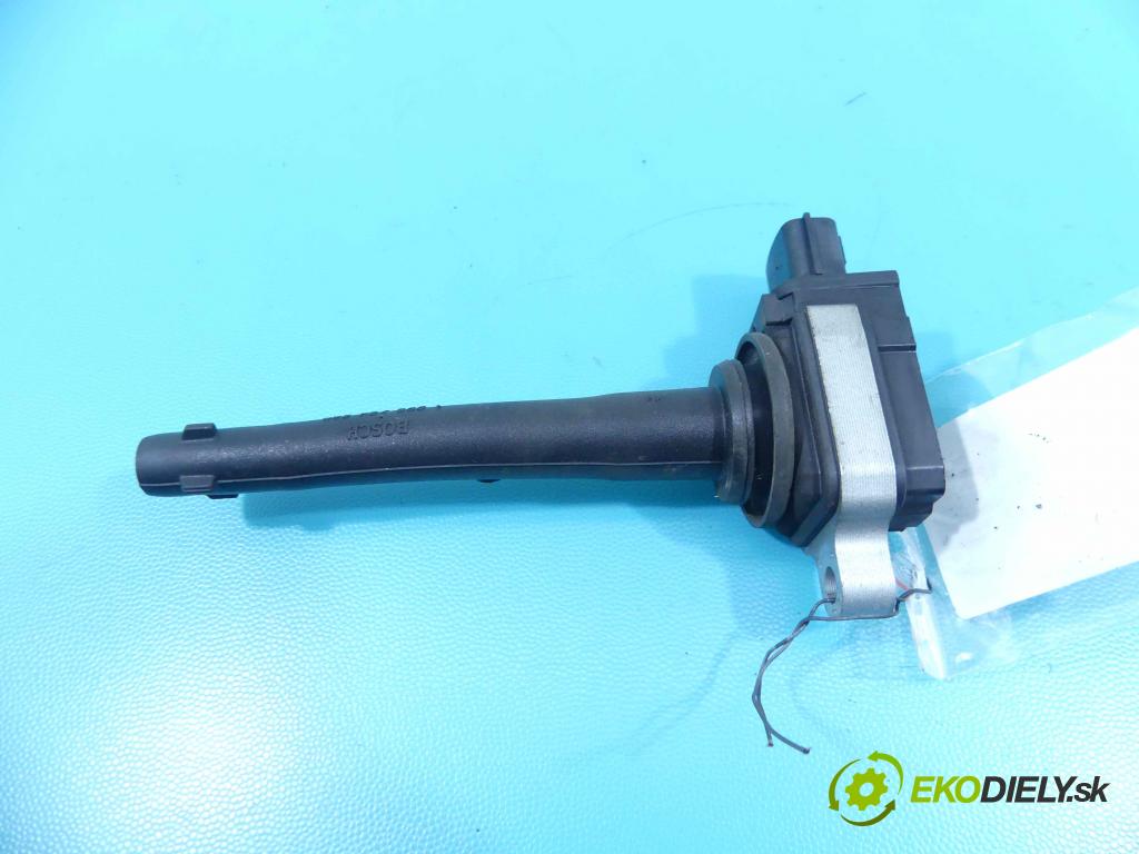 Nissan Note I 2006-2012 1.6 16v 110 HP manual 81 kW 1598 cm3 5- cievka zapaľovacia 0221604014 (Zapaľovacie cievky, moduly)