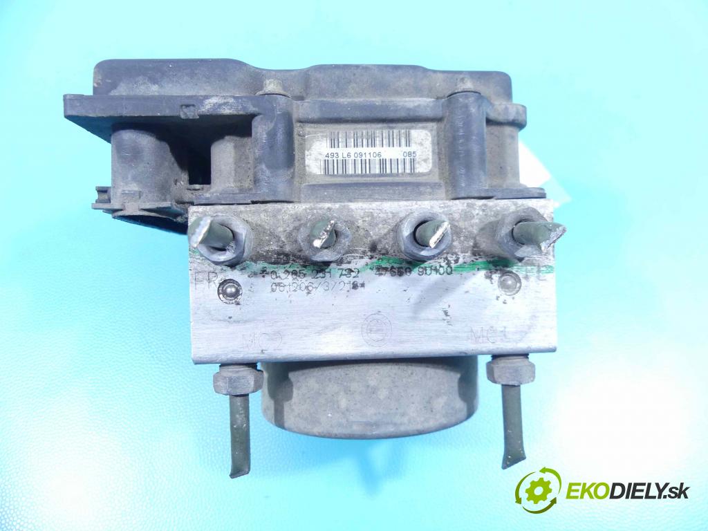 Nissan Note I 2006-2012 1.6 16v 110 HP manual 81 kW 1598 cm3 5- čerpadlo abs 0265800518 (Pumpy ABS)