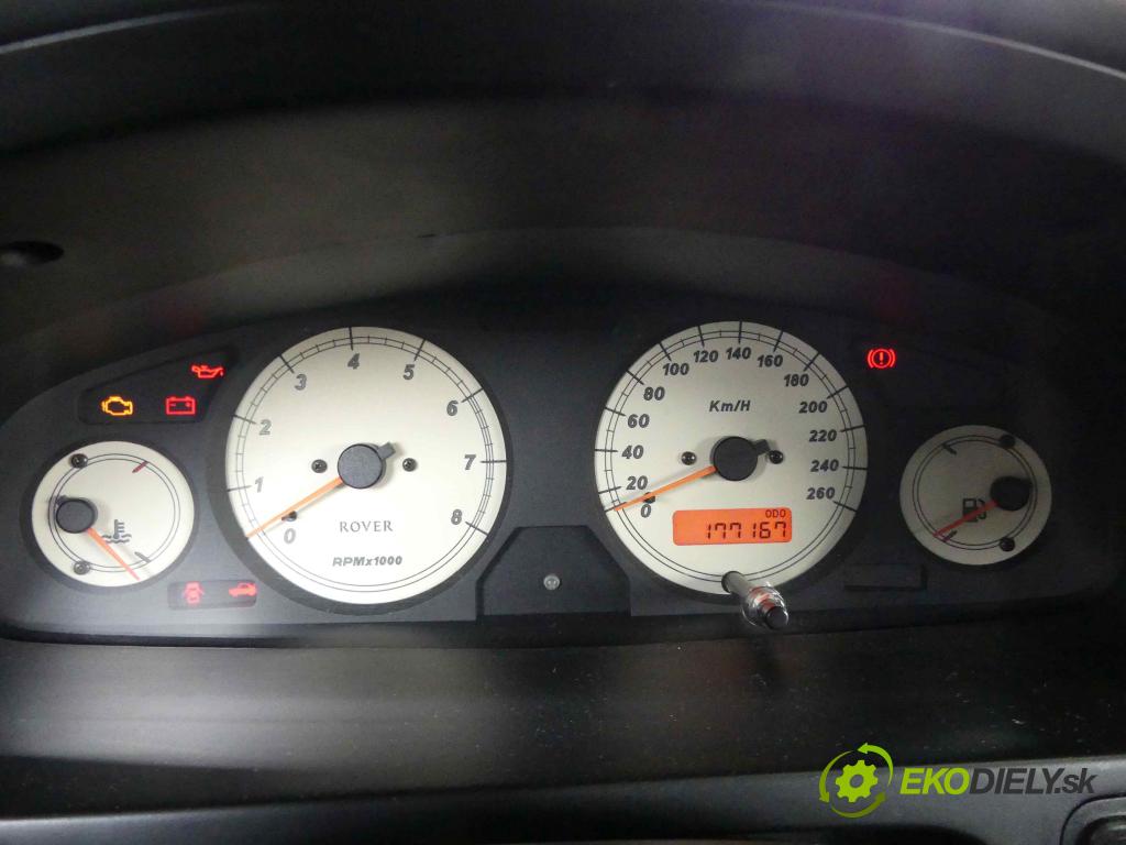 Rover 45 1.4 16v 103 HP manual 76 kW 1396 cm3 5- prístrojovka/ budíky AR0055002 (Prístrojové dosky, displeje)