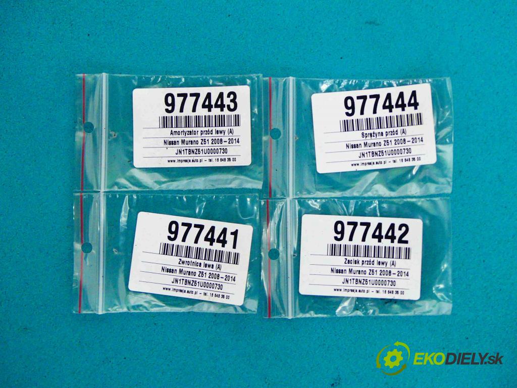 Nissan Murano Z51 2008-2014 2.5 dci 190 HP automatic 140 kW 2488 cm3 5- náboj ľavé  (Náboje)