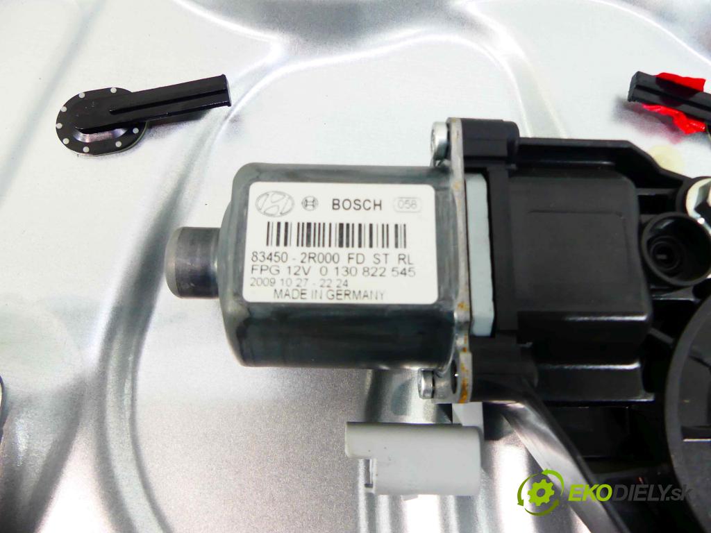 Hyundai I30 I 2007-2012 1.4 16v 109 hp manual 80,2 kW 1396 cm3 5- mechanismus stahování zadní levý 83450-2R000