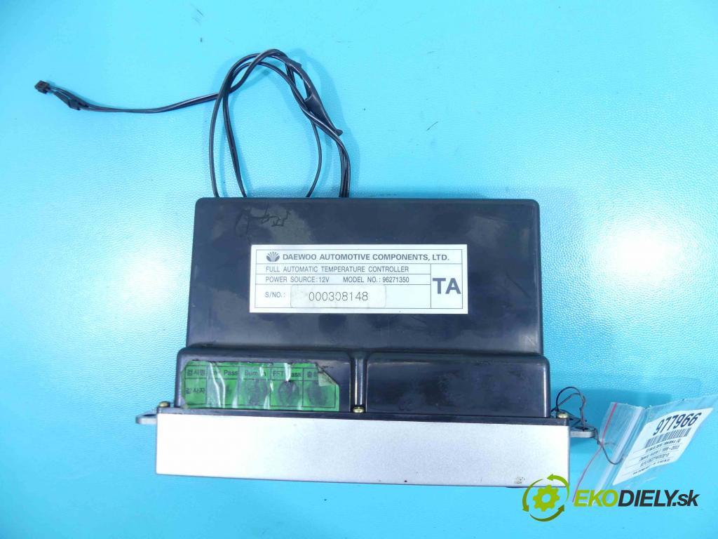 Daewoo Nubira II 1999-2003 2.0 16v 133 HP manual 98 kW 1998 cm3 5- panel kúrenia 96271350