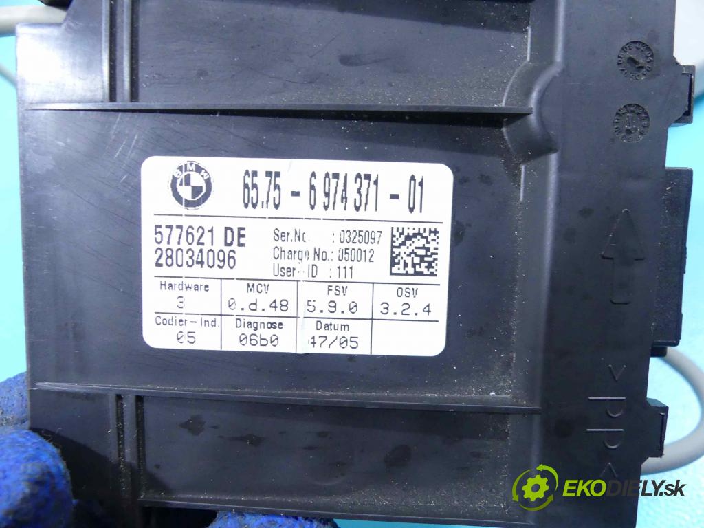 Bmw 5 e60 2003-2010 3.0 R6 258 HP automatic 190 kW 2996 cm3 5- modul riadiaca jednotka 6974371 (Ostatné)