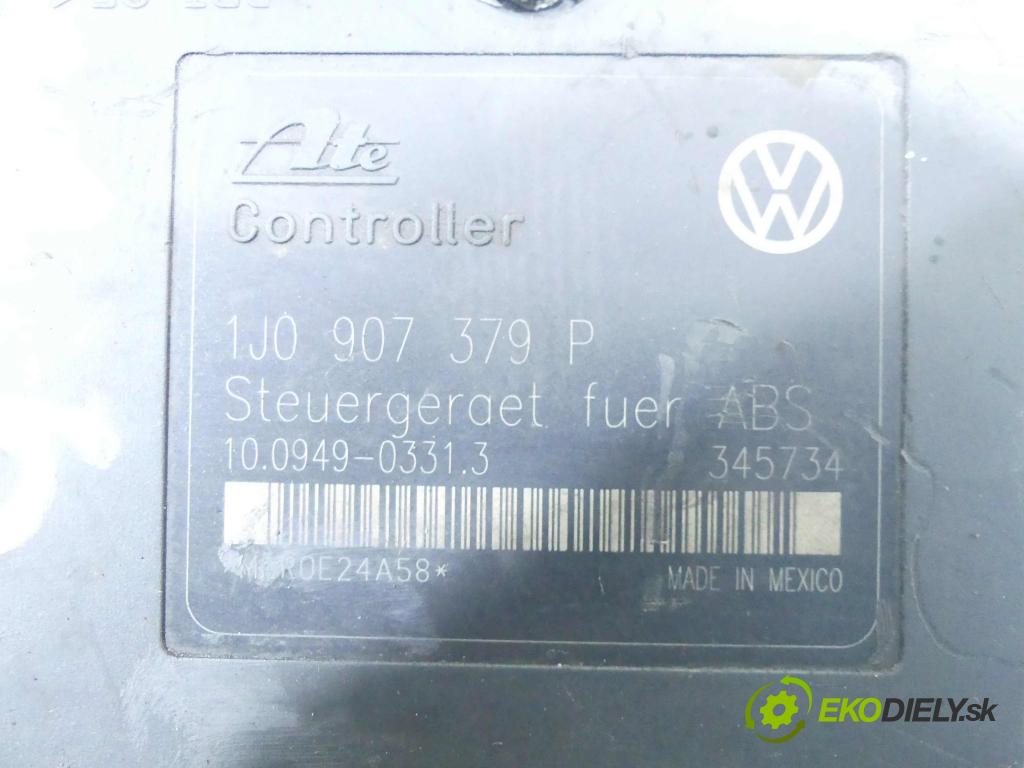 Vw Golf IV 1997-2003 1.6 SR 101 HP manual 74 kW 1595 cm3 5- čerpadlo abs 1J0907379P (Pumpy ABS)