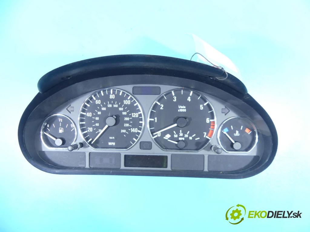 Bmw 3 e46 1998-2007 1.8 116 hp manual 85 kW 1796 cm3 3- Přístrojová deska 8387608 (Přístrojové desky, displeje)