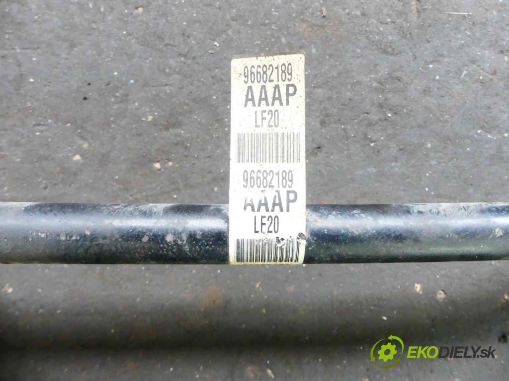 Chevrolet Spark III M300 2009-2014 1.2 16v 82 HP manual 60 kW 1206 cm3 5- tyč stabilizatora 96682189 (Tyče stabilizátora)