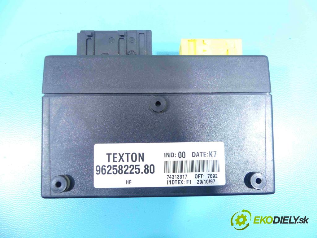 Citroen Xsara 1997-2000 1.6 88 HP manual 65 kW 1587 cm3 5- modul riadiaca jednotka 9625822580 (Ostatné)