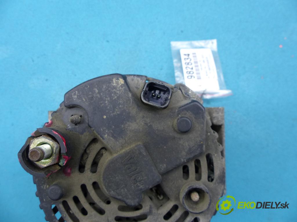 Renault Clio II 1998-2012 1.4 16v 98 HP manual 72 kW 1390 cm3 5- Alternator 7700422237 (Alternátory)